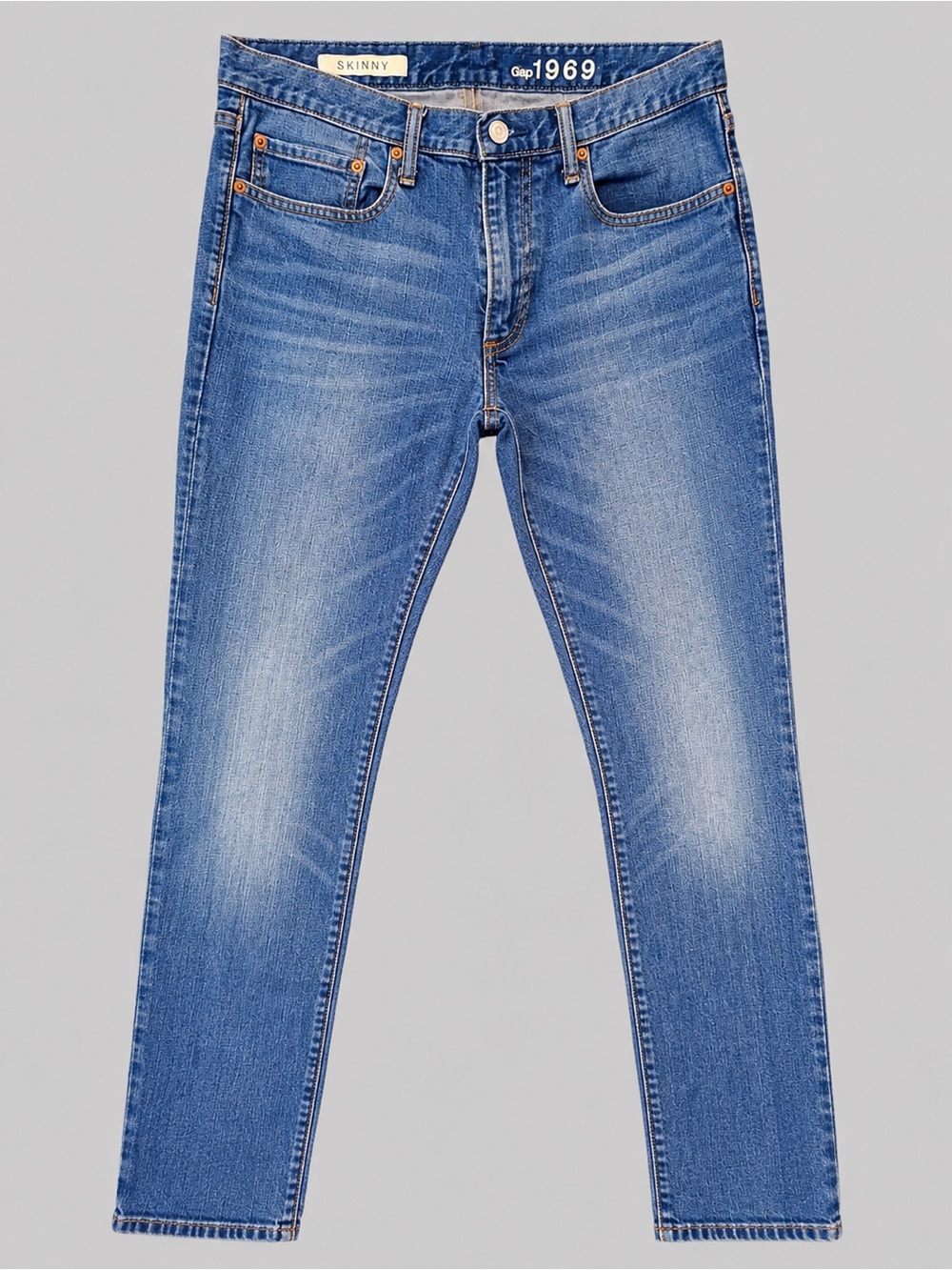 Men’s Gap 1969 Medium Wash Skinny Jeans  32x32